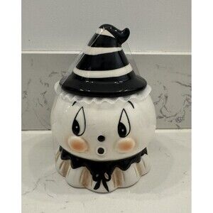 Johanna Parker Gus The Ghost Small Canister Witch Hat Candy Jar NEW